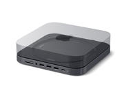USB Хъб Satechi Aluminium TYPE-C Stand and Hub for Mac Mini - Space Gray