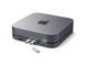 USB Хъб Satechi Aluminium TYPE-C Stand and Hub for Mac Mini - Space Gray