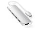 USB Хъб Satechi Type-C Slim Multimedia Adapter V2 - Silver