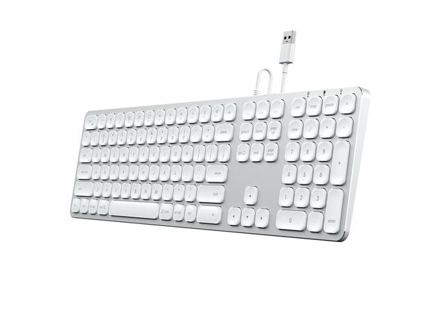 Клавиатури Satechi Aluminum Wired Keyboard for Mac - US - Silver
