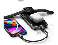 Външни батерии Satechi Quatro Wireless Power Bank - Space Grey