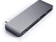 USB Хъб Satechi Aluminium TYPE-C Passthrough USB Hub - Space Grey