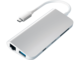 USB Хъб Satechi Aluminium TYPE-C Multimedia Adapter - Silver