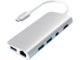 USB Хъб Satechi Aluminium TYPE-C Multimedia Adapter - Silver