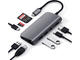 USB Хъб Satechi Aluminium TYPE-C Multimedia Adapter - Space Gray