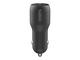 Зарядни устройства Belkin Car Charger BOOST_CHARGEª Dual USB-A 24W + USB-A to Lightning Cable - Black