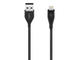 Кабели и Адаптери Belkin DuraTekª Plus Кабел Lightning към USB-A с кабел 1.2 м - черен