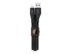 Кабели и Адаптери Belkin DuraTekª Plus Кабел Lightning към USB-A с кабел 3 м - черен
