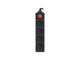 Разклонители Lanberg power strip 1.5 метра, черен