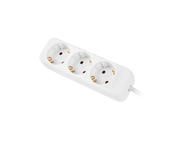 Разклонители Lanberg power strip 1.5 метра, бял