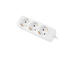 Разклонители Lanberg power strip 1.5 метра, бял