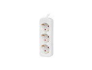 Разклонители Lanberg power strip 1.5 метра, бял