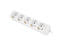 Разклонители Lanberg power strip 1.5 метра, 5 гнезда, бял