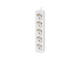 Разклонители Lanberg power strip 1.5 метра, 5 гнезда, бял