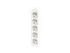 Разклонители Lanberg power strip 1.5 метра, 5 гнезда, бял