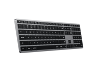 Клавиатури Satechi Slim X3 Bluetooth BACKLIT Wireless Keyboard - US - Space Grey
