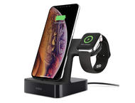 Зарядни устройства Belkin Powerhouse Charge Dock за Apple Watch + iPhone, черен