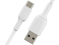 Кабели и Адаптери Belkin BOOST↑CHARGE™ от USB-C към USB-A (1m /бял)