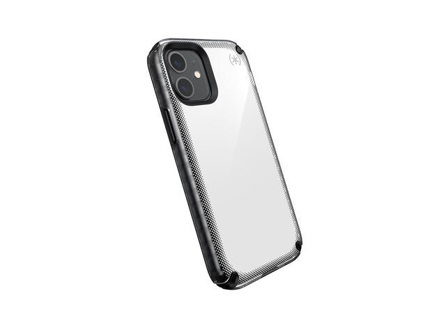 Калъфи Speck iPhone 12 mini PRESIDIO2 ARMOR CLOUD - CLEAR/BLACK/WHITE HT/BLK/BLK