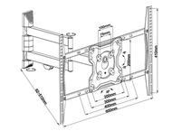 Стойки и маси NewStar Neomounts FPMA-W460BLACK