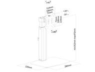 Стойки и маси NewStar Neomounts FPMA-D865BLACK