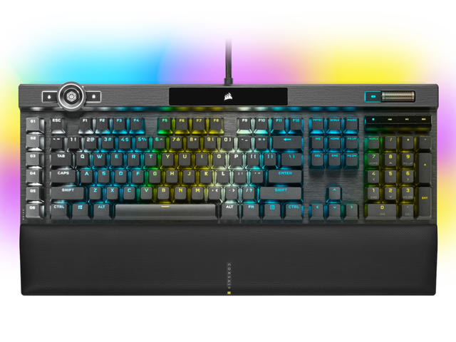 Клавиатури Corsair K100 RGB Optical-Mechanical CORSAIR OPX Switch Black 
