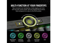 Клавиатури Corsair K100 RGB Optical-Mechanical CORSAIR OPX Switch Black 