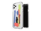 Калъфи Speck iPhone 11 Presidio Clear + Print за Pro Max - Paintsplatter Blue/Clear