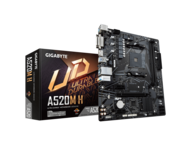 Дънни платки GIGABYTE A520M-H