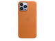 Калъфи Apple iPhone 13 Pro Max Leather Case with MagSafe - Golden Brown