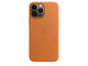Калъфи Apple iPhone 13 Pro Max Leather Case with MagSafe - Golden Brown