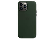 Калъфи Apple iPhone 13 Pro Max Leather Case with MagSafe - Sequoia Green