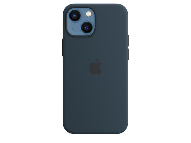 Калъфи Apple iPhone 13 mini Silicone Case with MagSafe - Abyss Blue