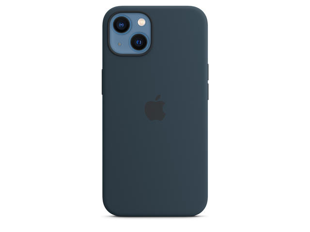 Калъфи Apple iPhone 13 Silicone Case with MagSafe - Abyss Blue