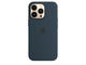 Калъфи Apple iPhone 13 Pro Silicone Case with MagSafe – Abyss Blue
