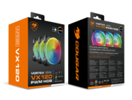 Вентилатори Cougar Vortex ARGB VX 120 Cooling Kit