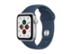 Смарт часовници Apple Watch SE (v2) GPS, 44mm Silver Aluminium Case with Abyss Blue Sport Band - Regular