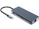 Докинг станции ORICO USB Type-C докинг станция WB-8P-GY-BP