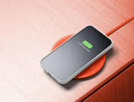 Зарядни устройства Cellular line Qi Neon 10W, оранжево