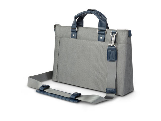 Чанти за Лаптопи Moshi Urbana Laptop briefcase Lite - Herringbone Gray