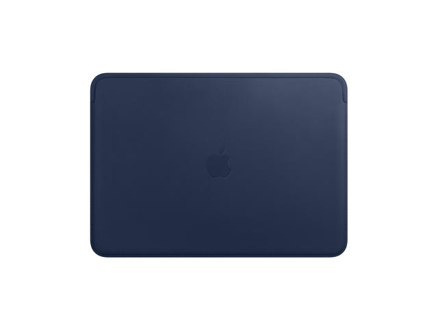 Чанти за Лаптопи Apple Leather Sleeve за 13-инчов MacBook Air и MacBook Pro - Midnight Blue