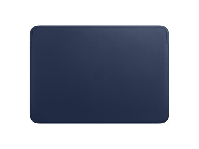 Чанти за Лаптопи Apple Leather Sleeve за 16-инчов MacBook Pro - Midnight Blue
