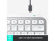 Клавиатури Logitech MX Keys Mini, US, PALE GREY