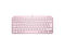 Клавиатури Logitech MX Keys Mini, US, ROSE