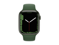 Смарт часовници Apple Watch S7 GPS, 45mm Green Aluminium Case with Clover Sport Band - Regular