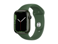 Смарт часовници Apple Watch S7 GPS, 45mm Green Aluminium Case with Clover Sport Band - Regular