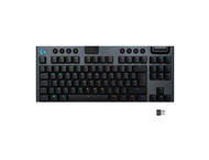 Клавиатури Logitech G915 TKL LIGHTSPEED Carbon, GL Linear, Black 