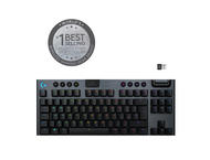Клавиатури Logitech G915 TKL LIGHTSPEED Carbon, GL Linear, Black 