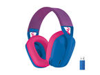 Слушалки Logitech G435, Blue and Raspberry