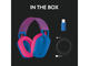 Слушалки Logitech G435, Blue and Raspberry